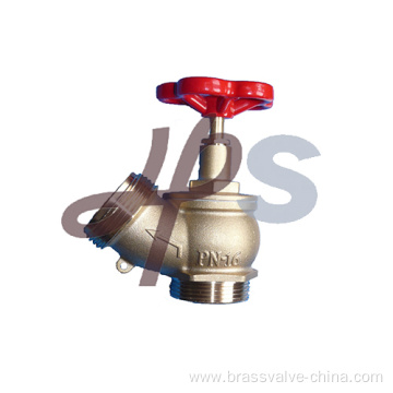 Internal Hydrant brass or bronze Fire Landing Valve angle type